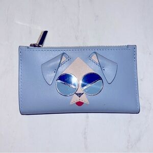 Kate Spade small Blue Dog Wallet